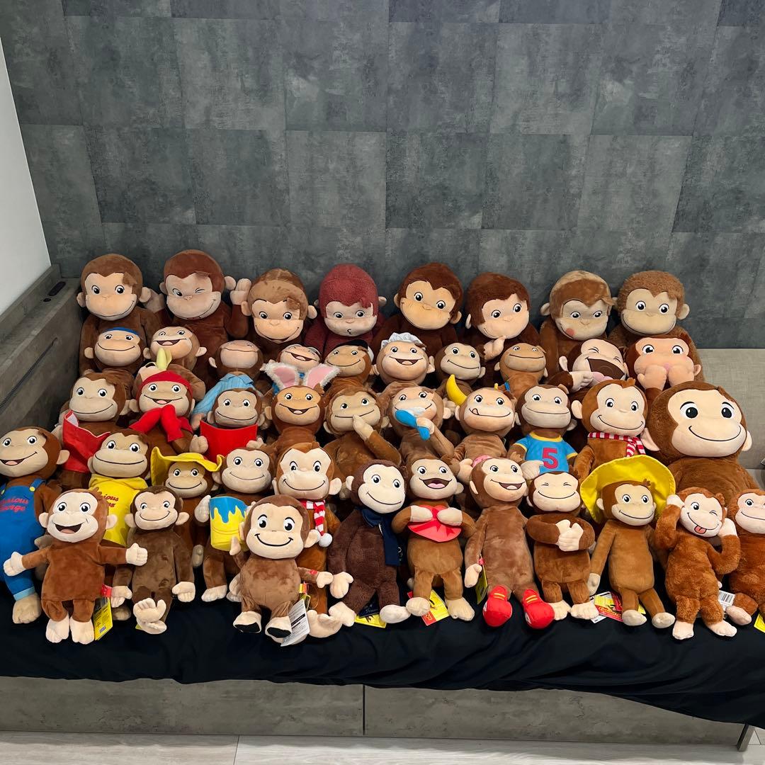 おさるのジョージ ぬいぐるみ多数　まとめ売り バラ売り可能