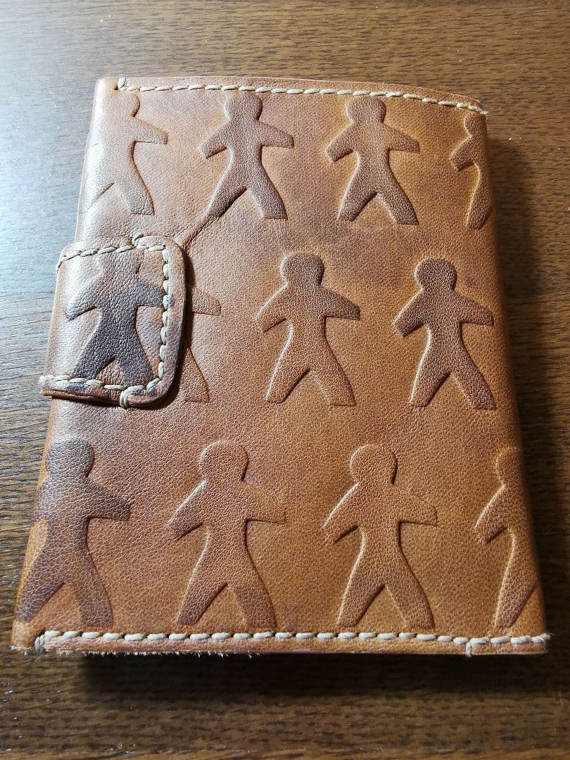 新品未使用 エンリーベグリン 2つ折り財布 ナッパオミノ デカオミノ