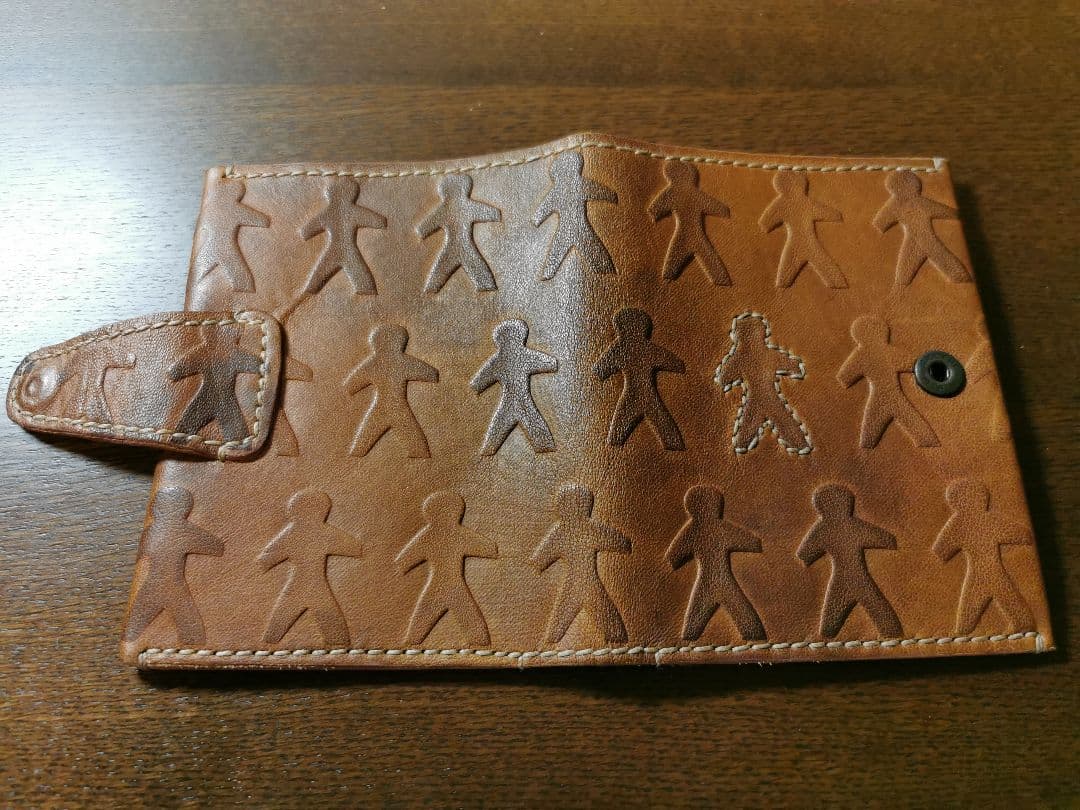 新品未使用 エンリーベグリン 2つ折り財布 ナッパオミノ デカオミノ