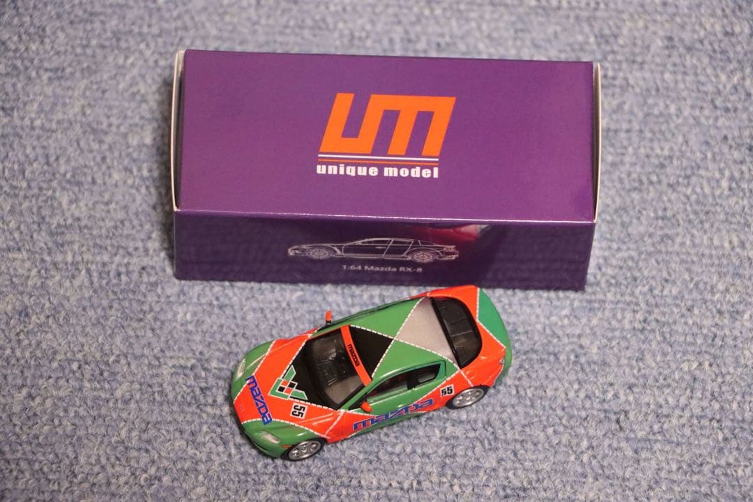 ★マツダ RX-8 Unique Model 1/64 7台セット★