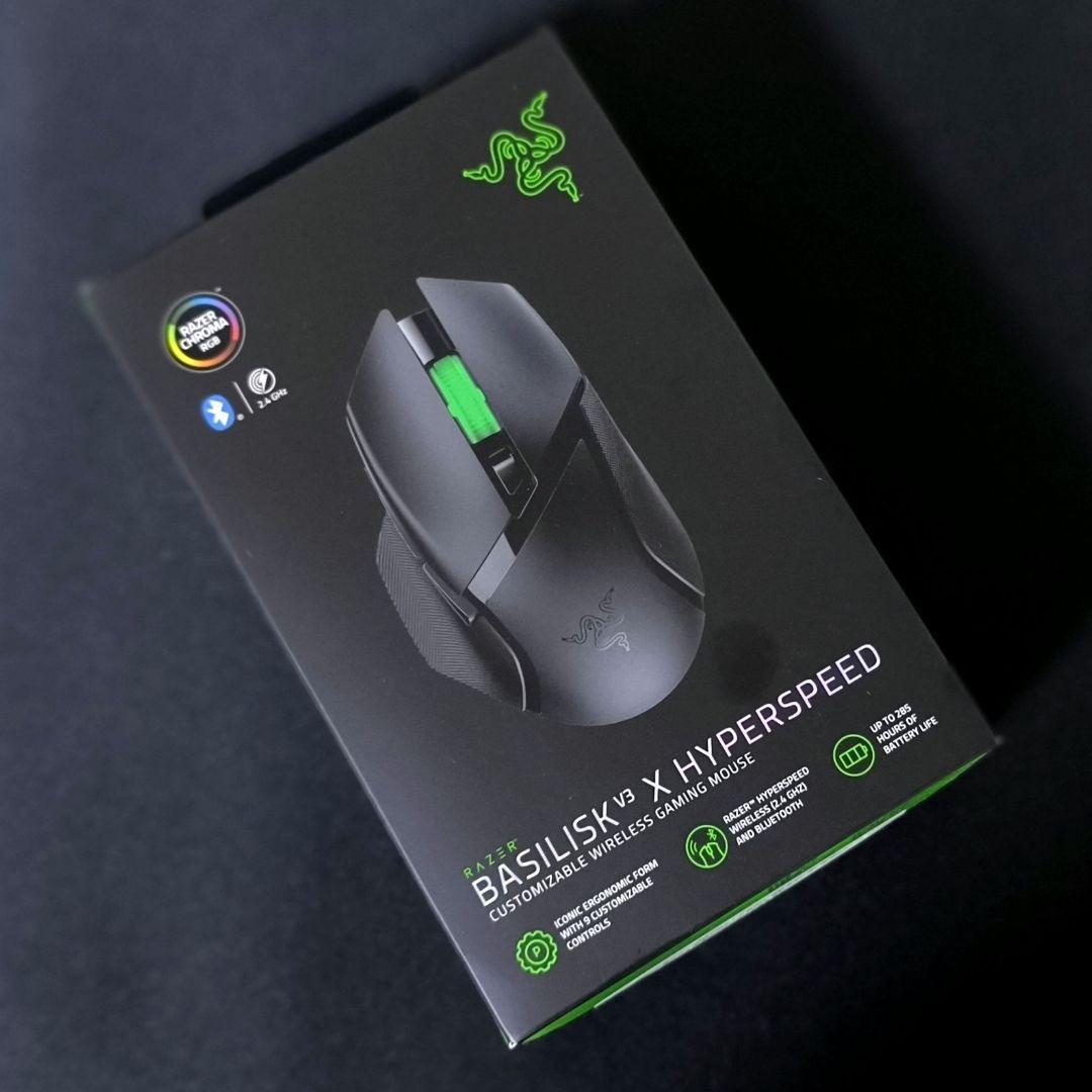 Razer Basilisk V3 HyperSpeed 未開封新品