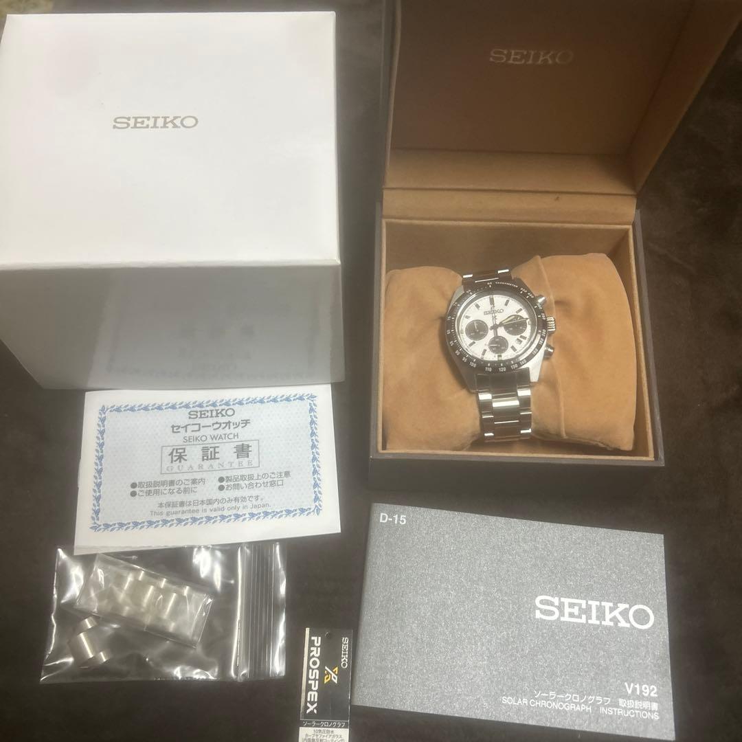 SEIKO PROSPEX スピードタイマー クロノグラフ腕時計 SBDL085