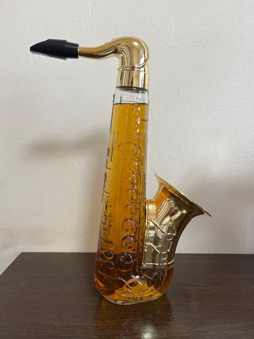 サントリー ピュアモルトウイスキー 山崎 楽器シリーズ サックスフォン型