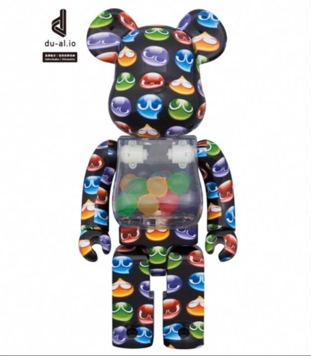 BE@RBRICK ぷよぷよ 400％ medicom toy ベアブリック
