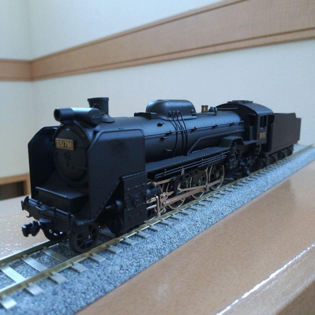 HOゲージ アダチD51蒸気機関車