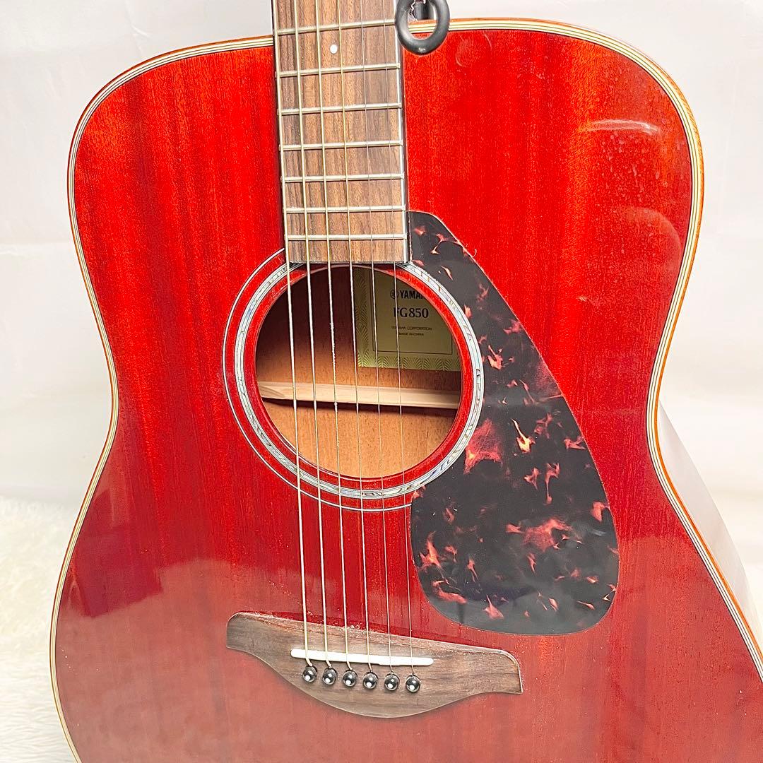 【極美品】YAMAHA FG850 アコースティックギター 音出し良好