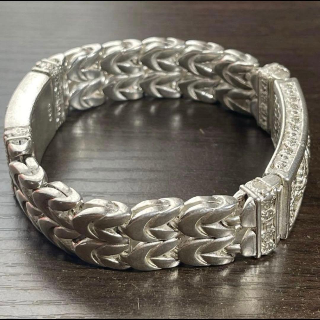 ブレスレット ヴィンテージ 金剛杵 ヴァジュラ 帝釈天 シルバー 925