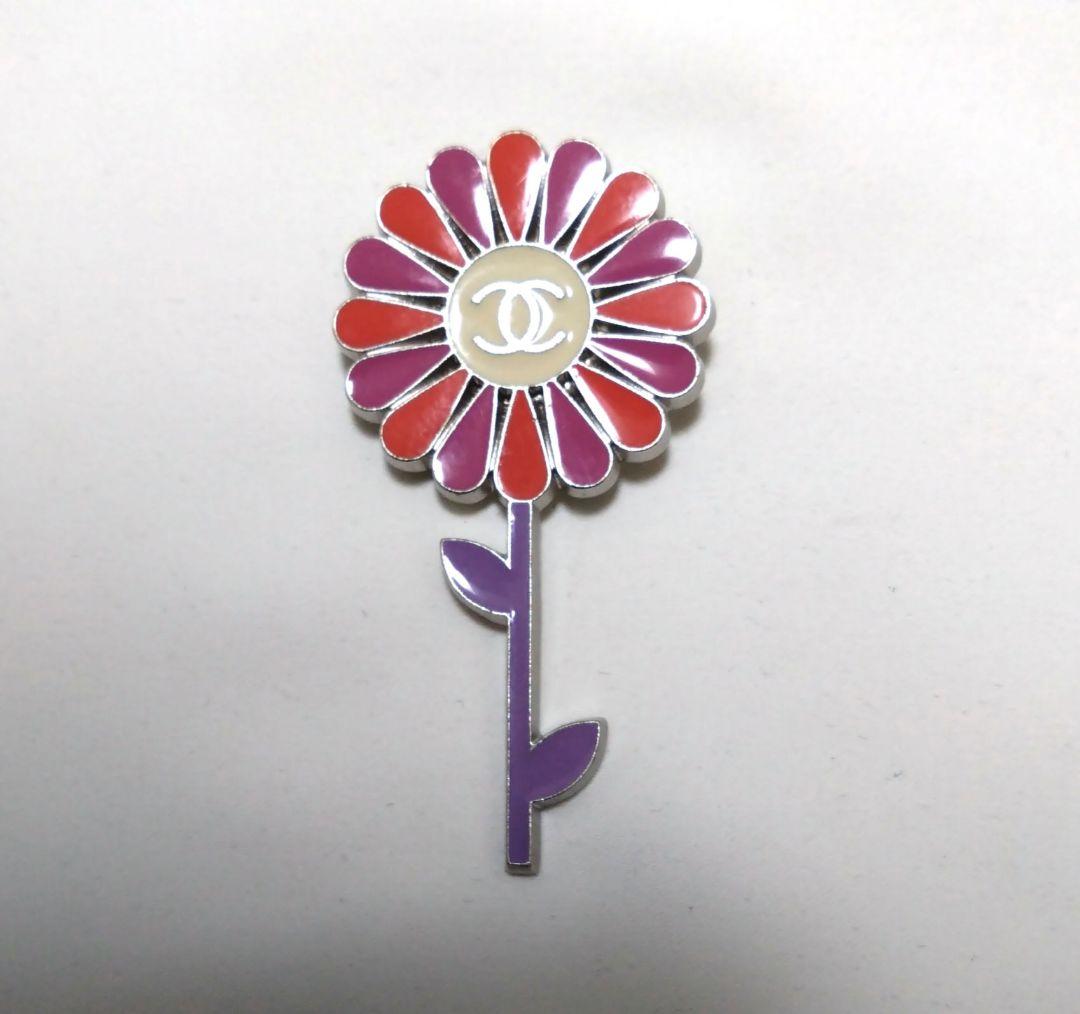 超希少　CHANEL　フラワーブローチ　04P