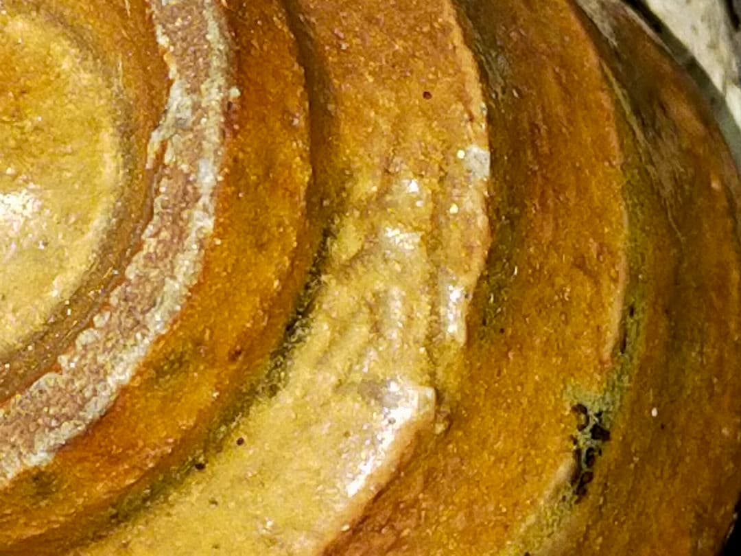 ♥未使用♥　各務周海　灰釉　ぐい呑み　桐箱付き　ぐい飲み　骨董　古玩