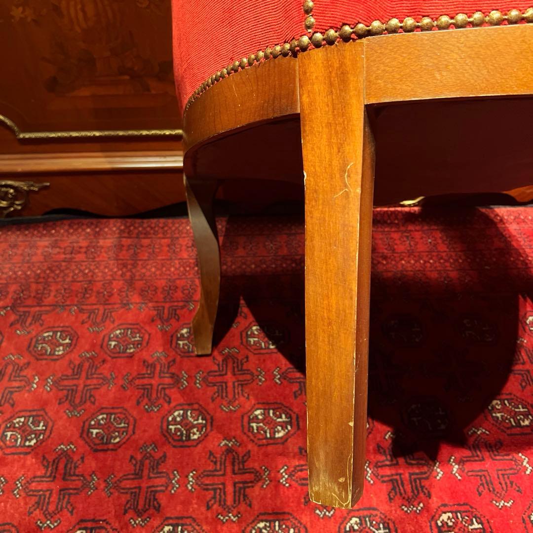 ラルフローレン・ブティック什器　ビクトリアンレッドチェア　ヴィンテージ