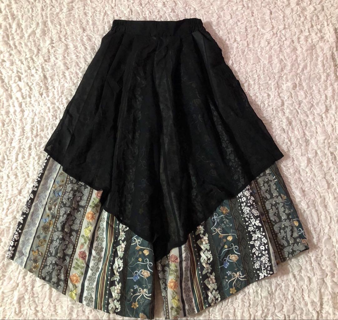 scolar スカラー　ガウチョパンツ　M