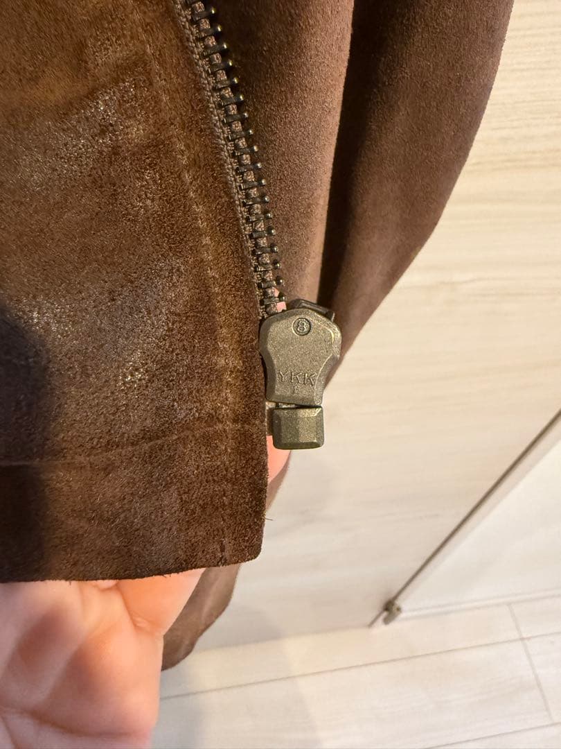 花*う様 martin margiela 八の字ベイクドレザー ライダース　レザ