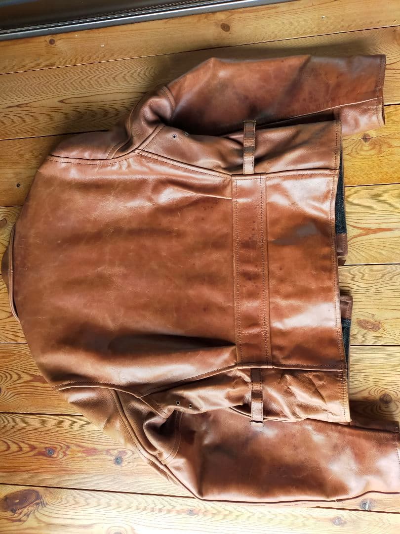 hopeさん専用 ブラウンレザー シングルライダージャケット