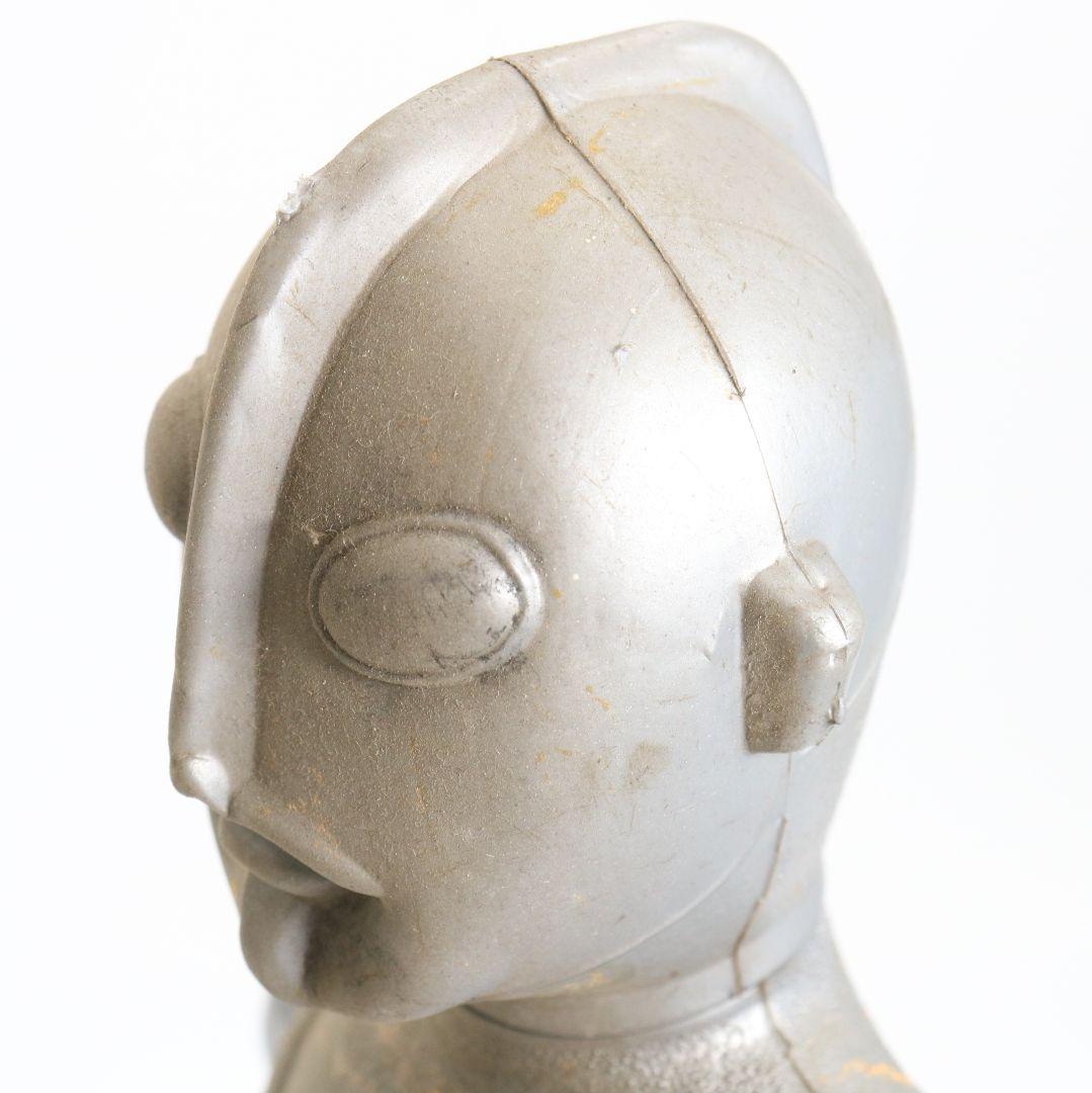 スペースマン ウルトラマン フィギュア ポリ人形 昭和レトロ 当時物　AT846