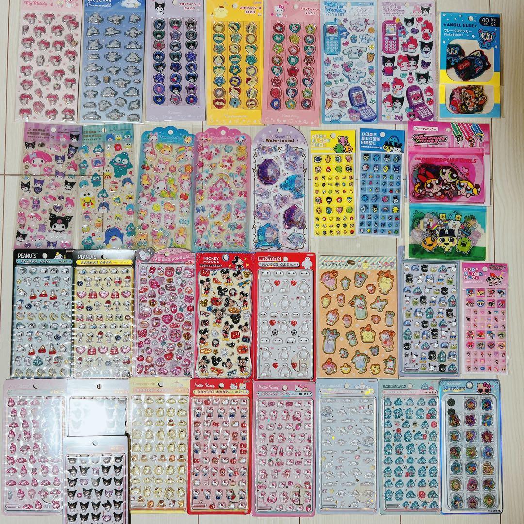 【週末限定お値下げ】キャラクターシールセット ボンボンドロップシール　まとめ売り