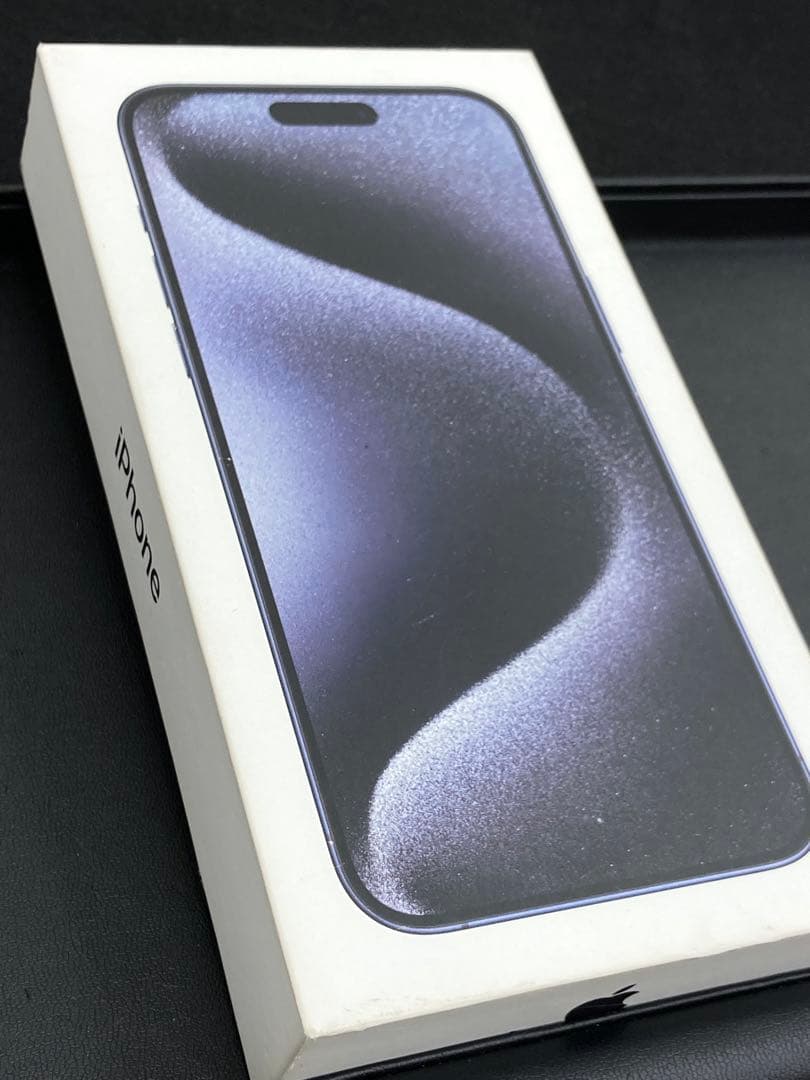 【極美品】Apple iPhone 15 ProMAX 256GB BT 箱付き