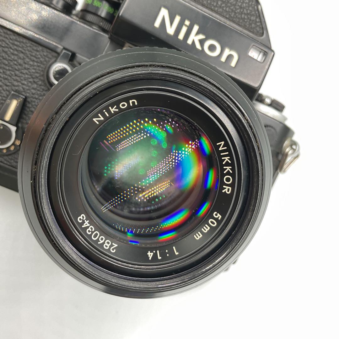 G2942 Nikon ニコン　F2 ブラック　50mm 1:1.4 フィルム