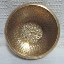 シンギングボウル(観音真言) 720g ヒーリング　チャクラボウル　密教法具