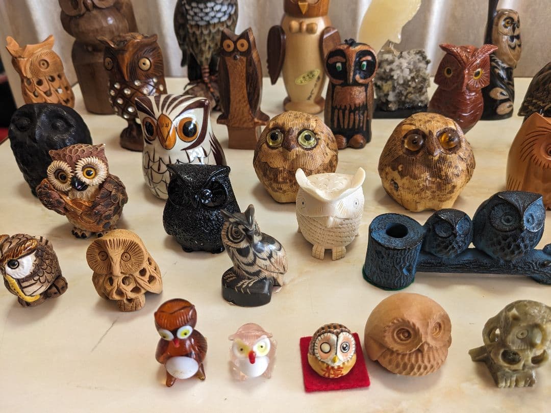 フクロウコレクション全54羽