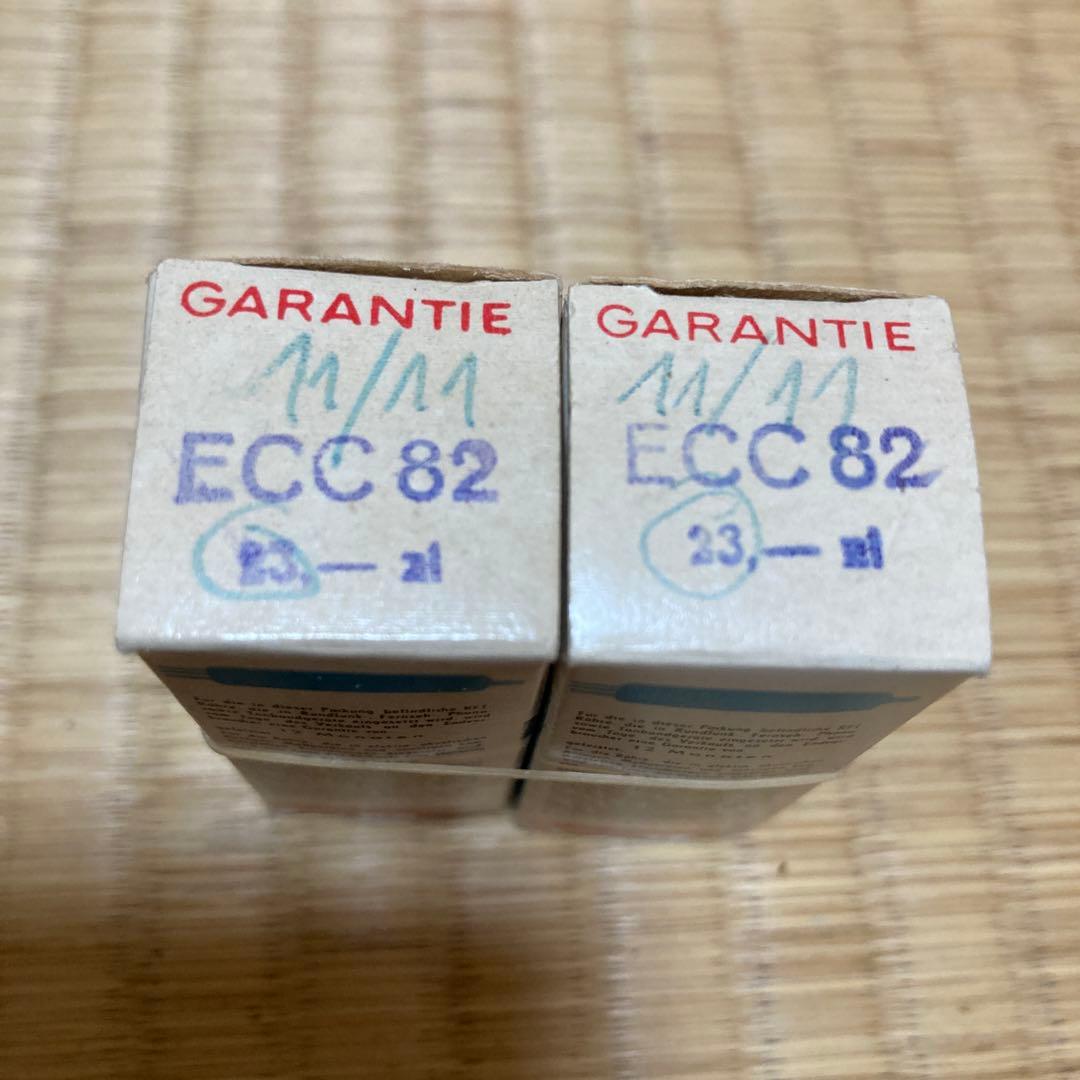 ECC 82 真空管 RFT 2本セット