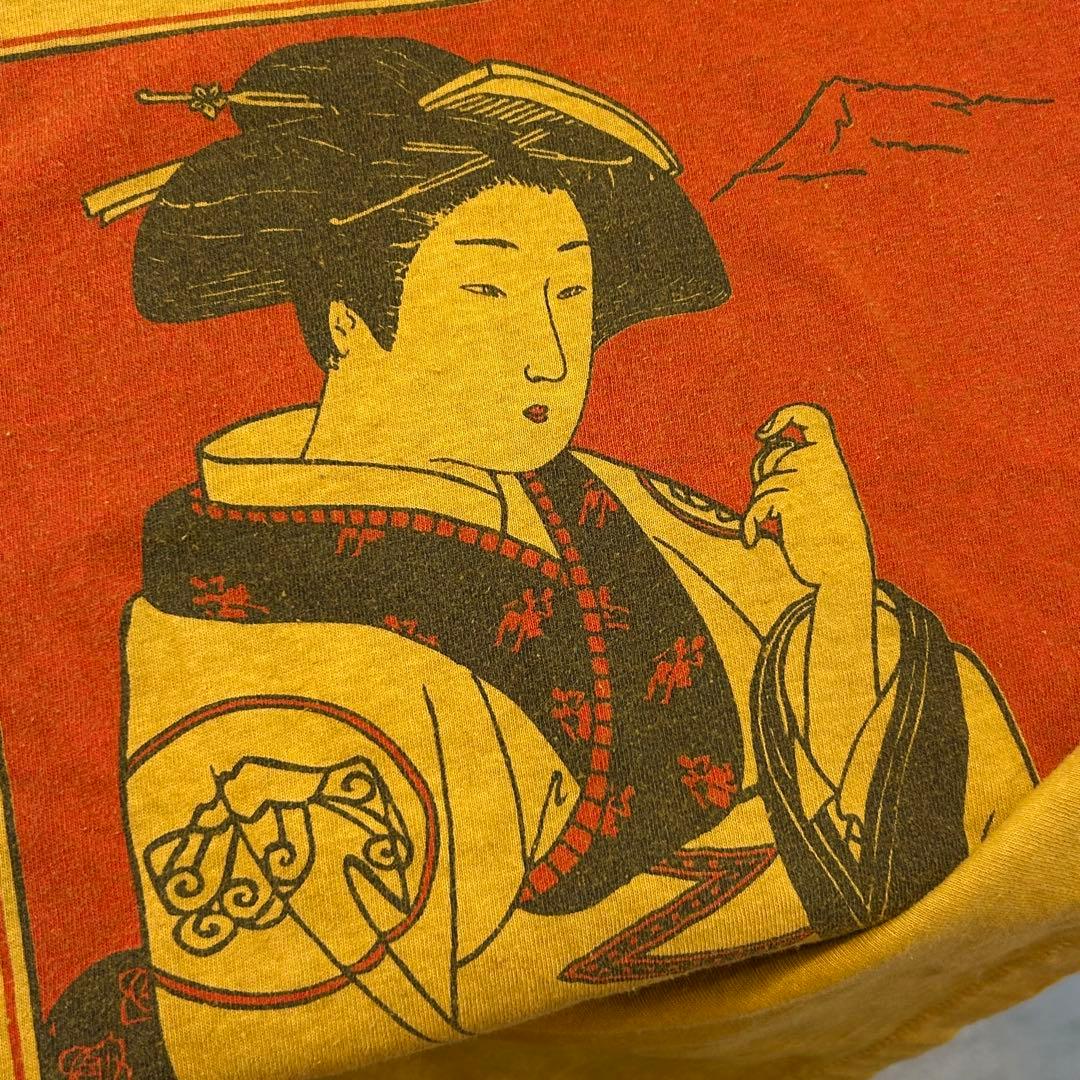 NIKE 80s 復刻 レプリカ 芸者T-shirt 浮世絵 L