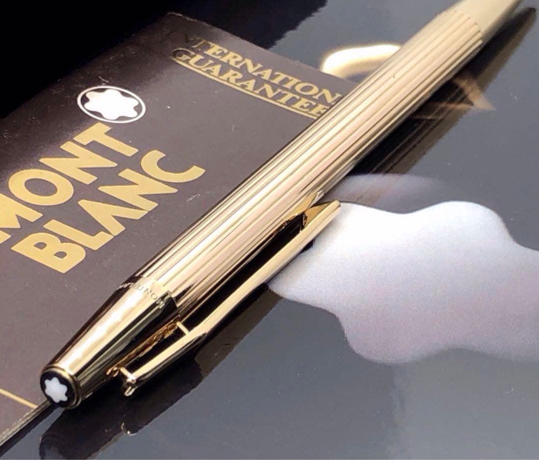 モンブラン　★金運を引き寄せる総金張りノブレス価値ある初期型歴史的名品1947②