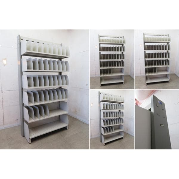 ヴィンテージ■コクヨデ・マスシ■カルテラック■インダストリアル■棚板高さ調整可能