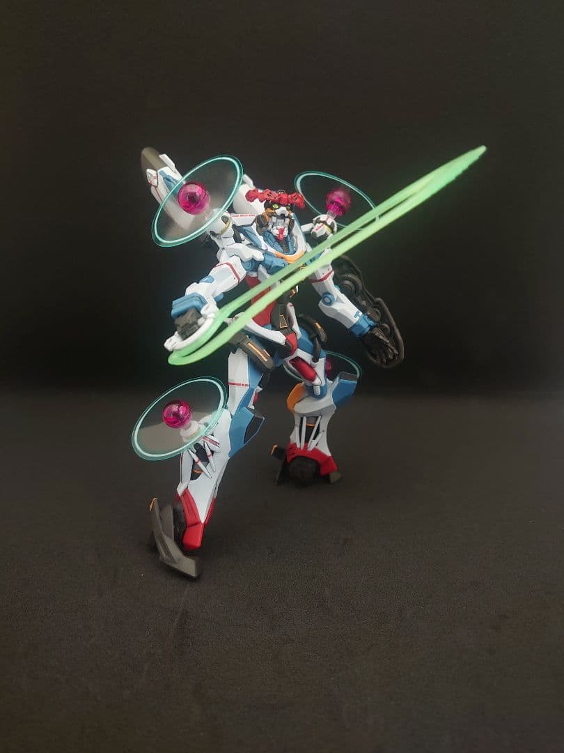 HG ジークアクス(全塗装+部分塗装)完成品の5点セット
