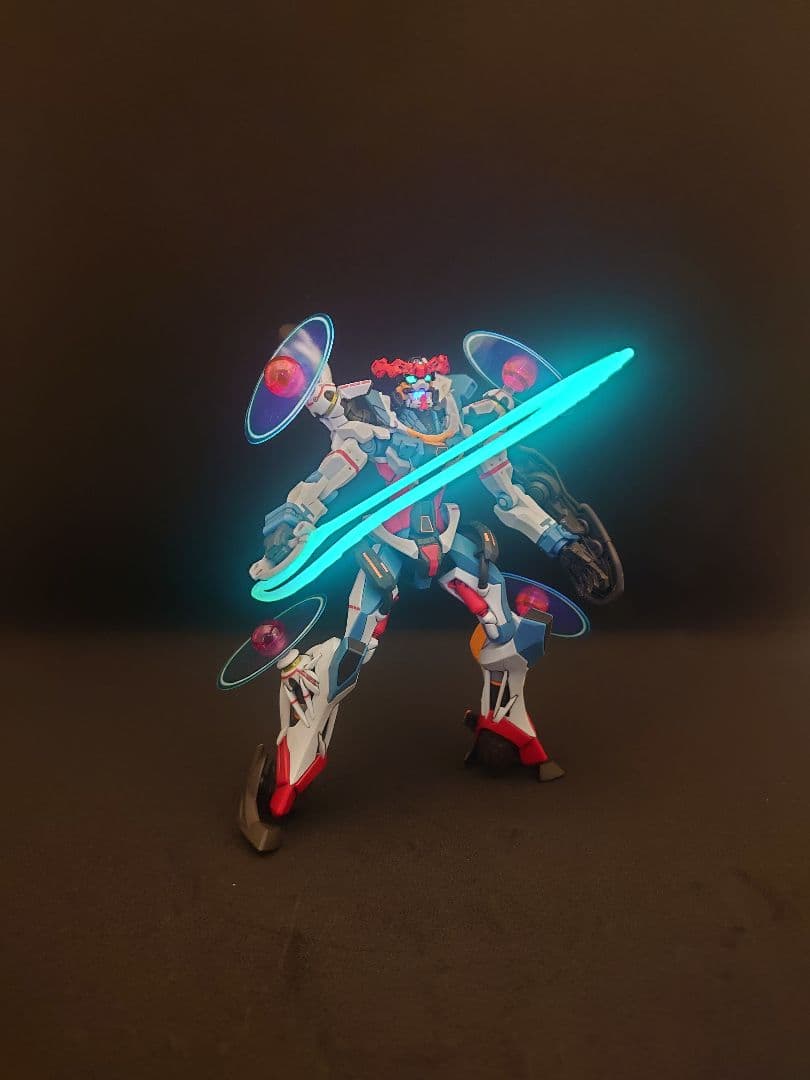 HG ジークアクス(全塗装+部分塗装)完成品の5点セット