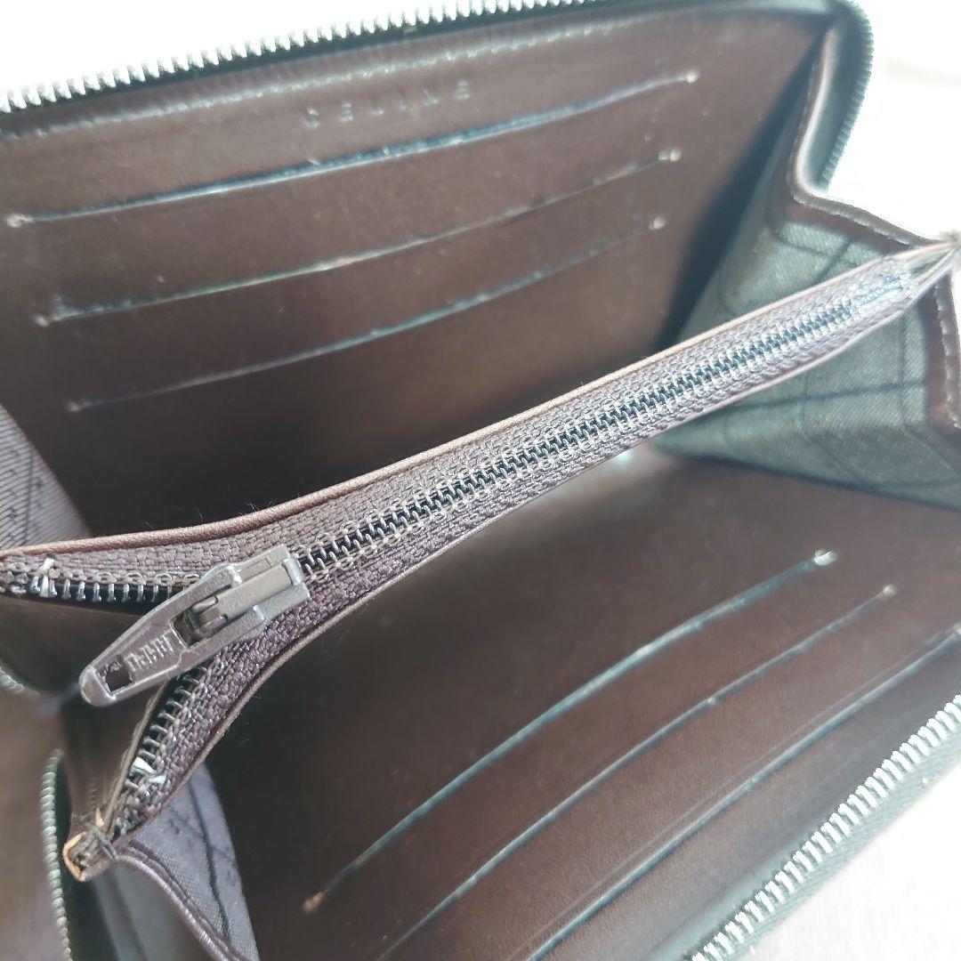 美品 CELINE 財布 ケース ラウンドジップ