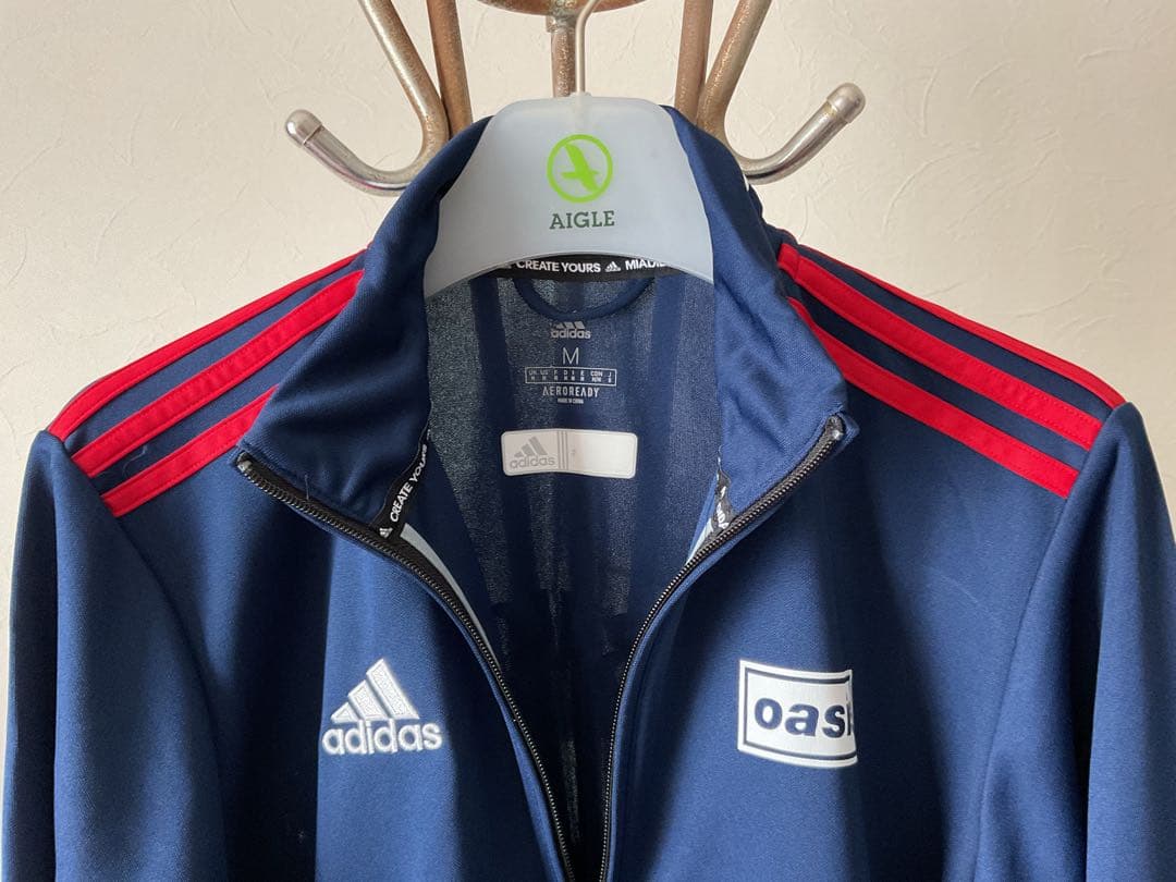 oasis×adidasトラックジャケットKNEBWORTH