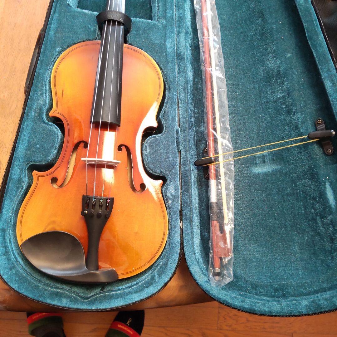値下げ(新品)4/4 フルサイズ バイオリン、 ハードケース、新品弦、松脂、他付