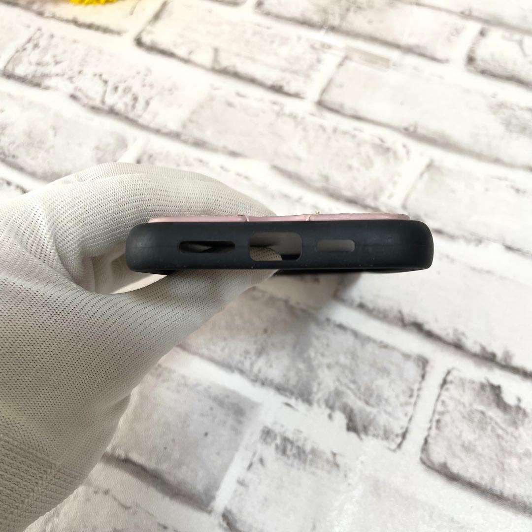 極美品✨プラダ　iPhone15ProMax用ケース　三角ロゴ　ピンク