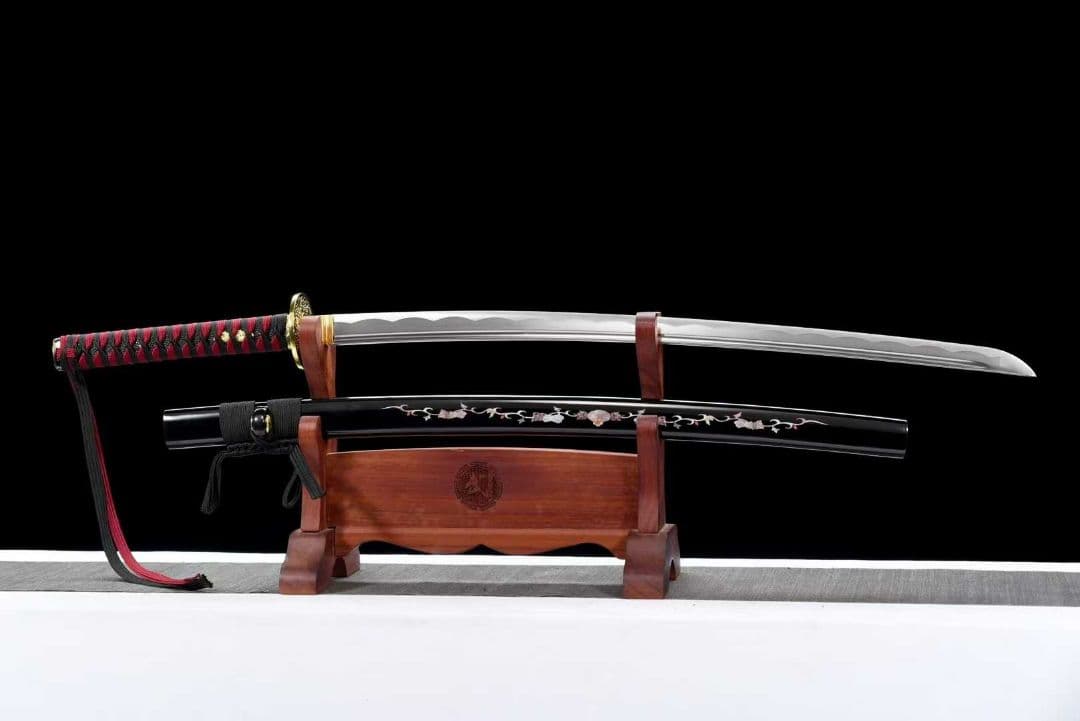 【朝顔】古兵器 刀装具 日本刀　模造刀 居合刀 武士道 鑑賞用 美術刀 贈り物