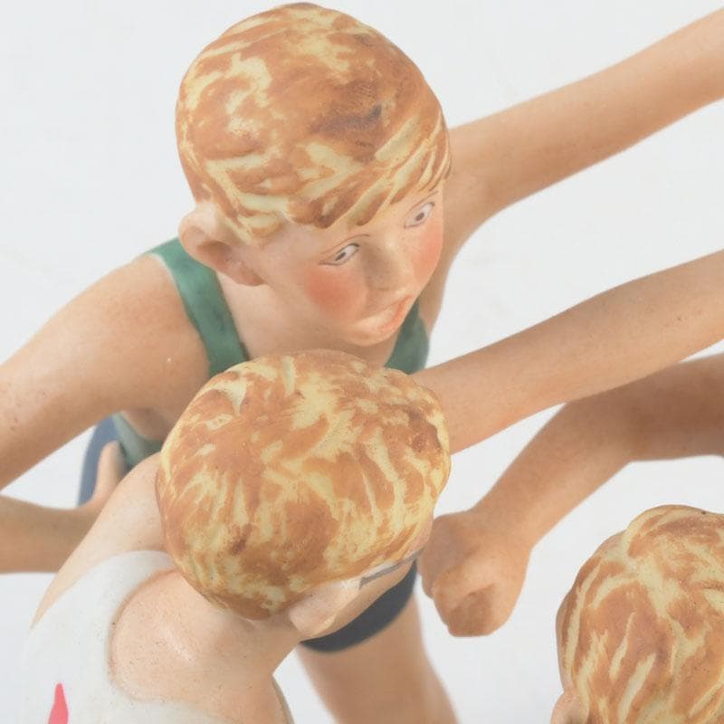 ノーマンロックウェル　フィギュリン　陶器人形　置物　C　9303