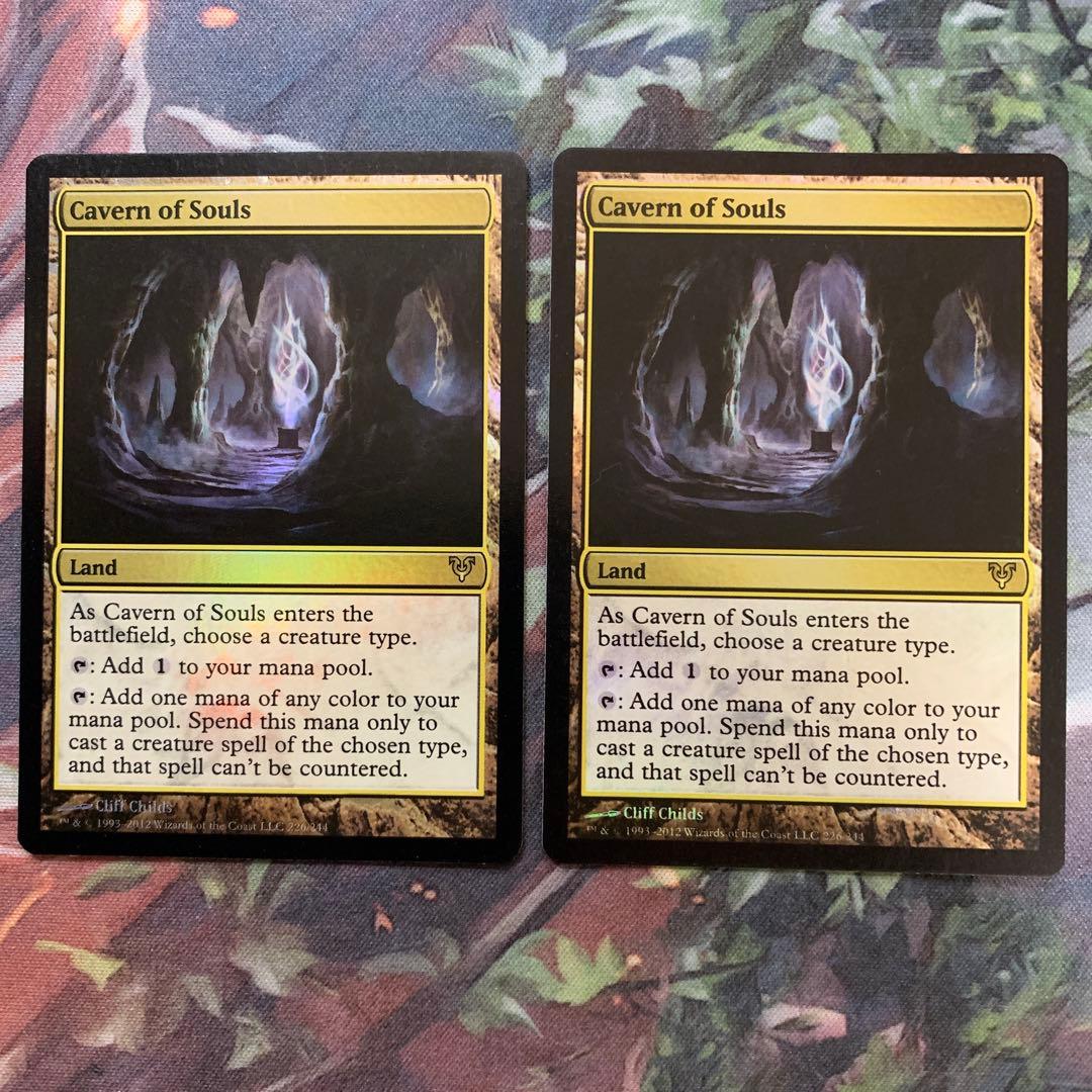 魂の洞窟　英語 foil 2枚