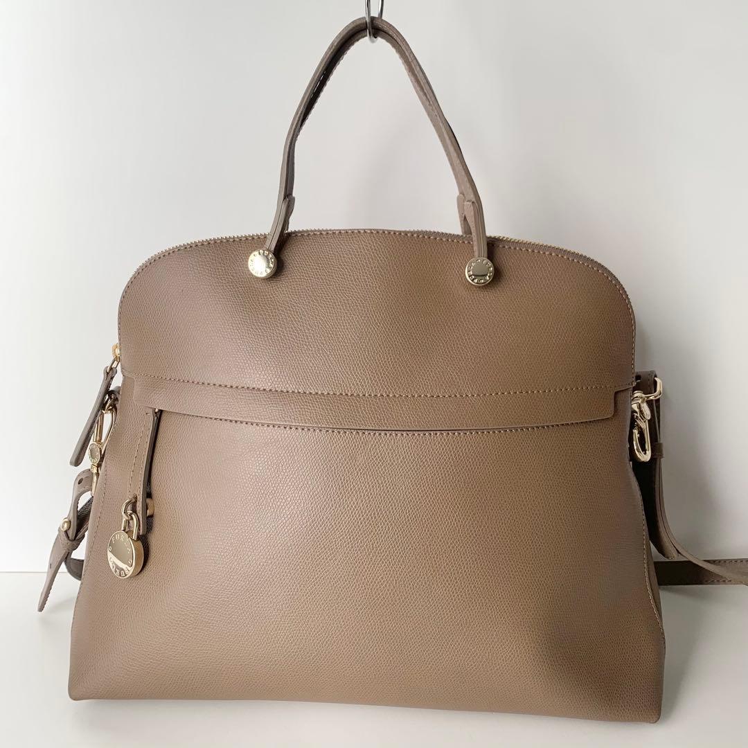 【FURLA】フルラ　パイパー L ショルダーバッグ　トートバッグ　2way