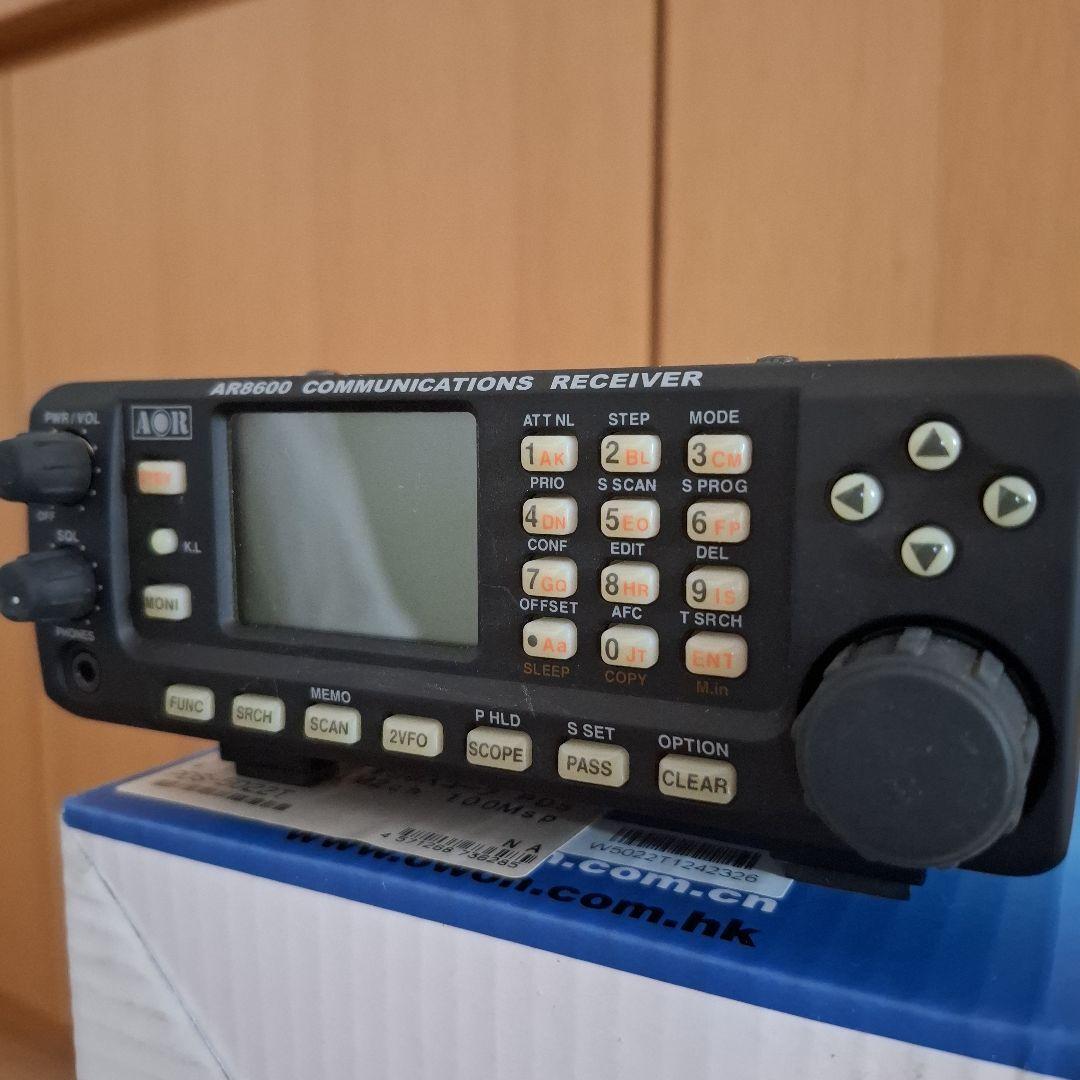 AOR 広帯域受信機 AR8600 MARK2 動作確認済み