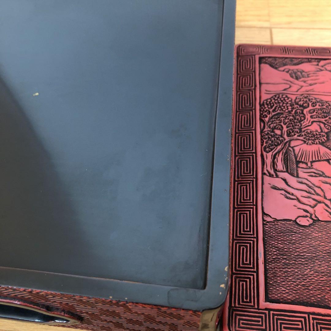 重箱　五段　重台付