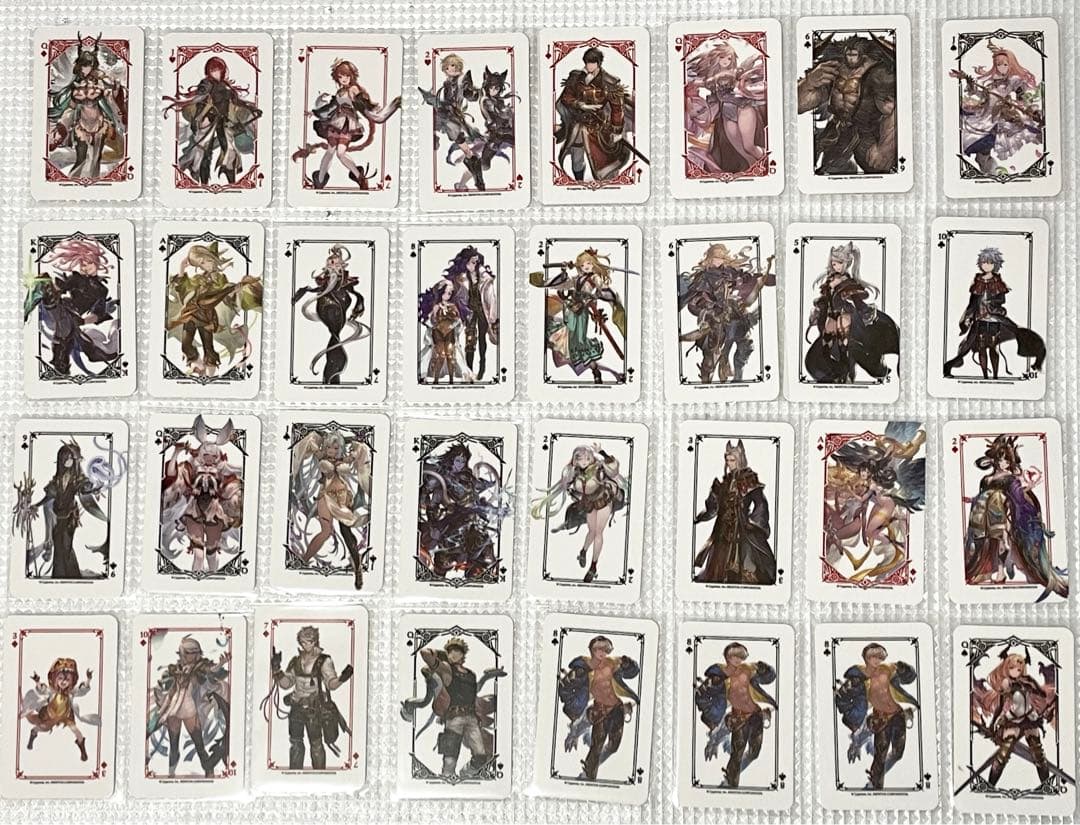 グラブル　グランサイファーキッチン　グラサイキッチン　トランプ　コースター