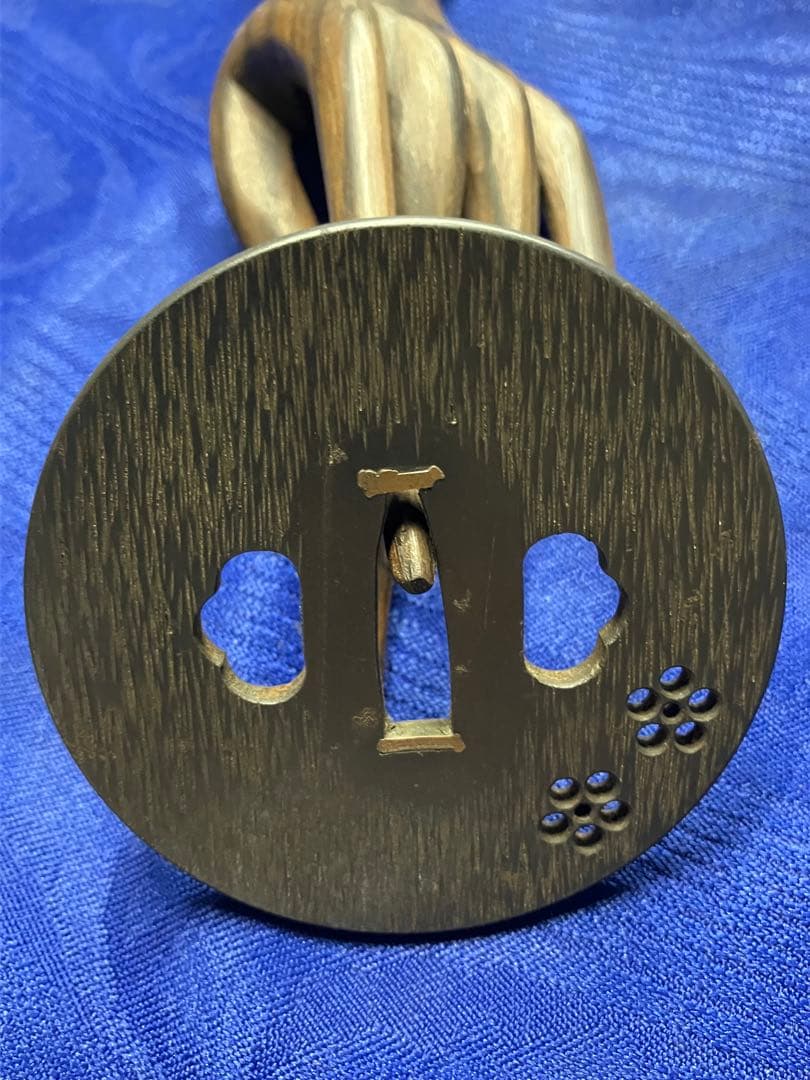 鍔　日本刀　刀　鉄鍔