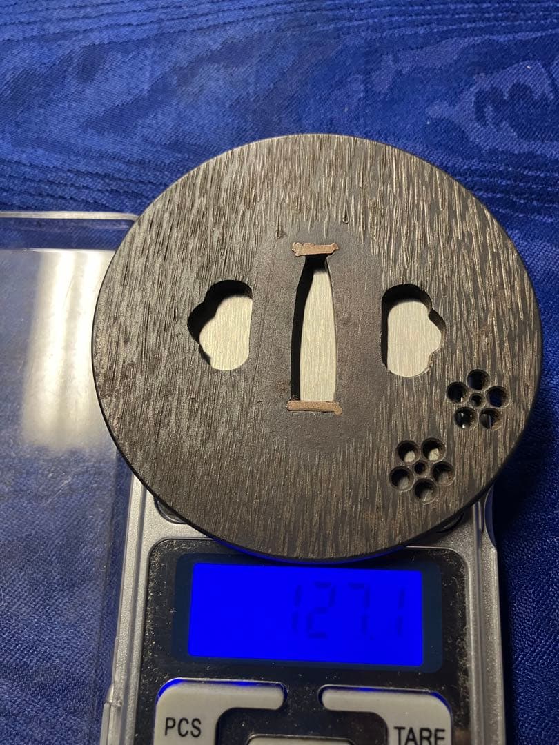 鍔　日本刀　刀　鉄鍔