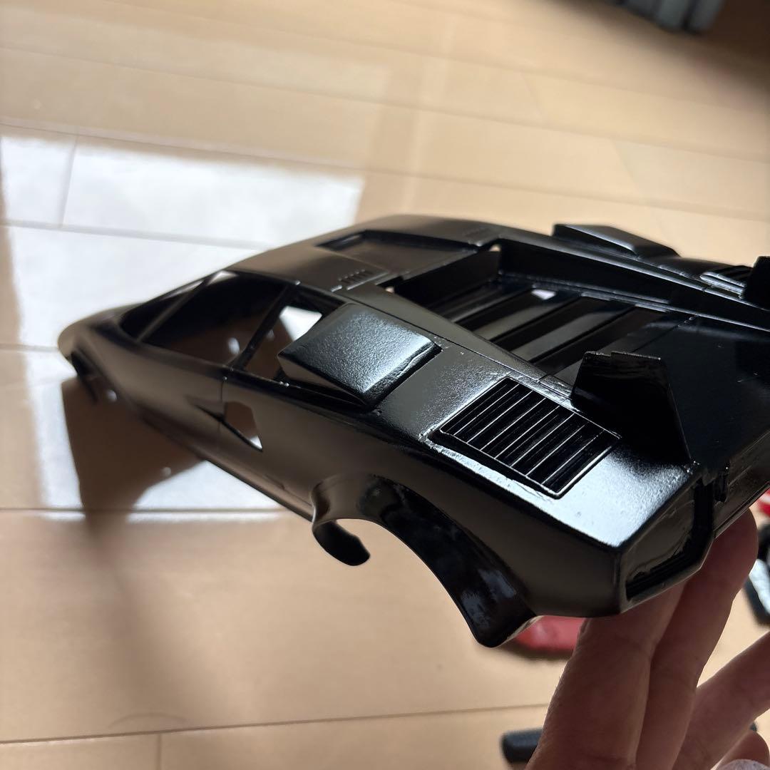 タミヤラジコン　カウンタック　ビンテージ　サーボ、受信機　無断変速付き　ジャンク