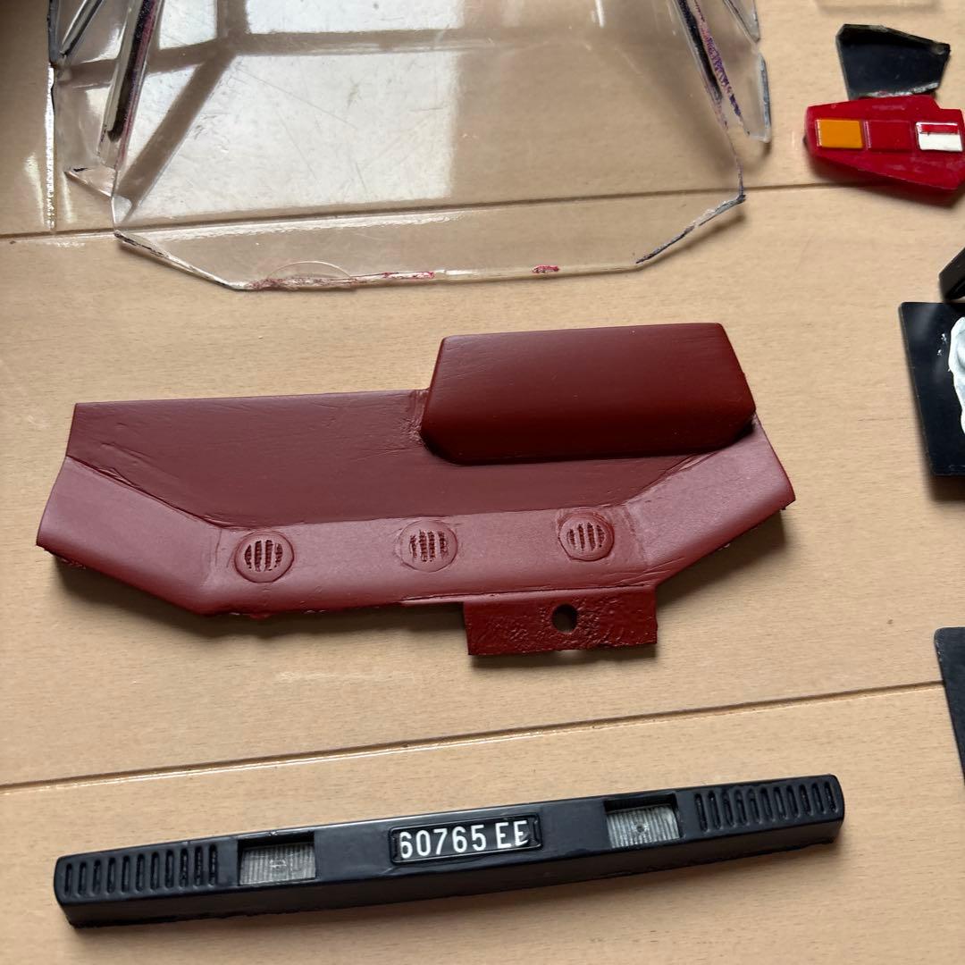 タミヤラジコン　カウンタック　ビンテージ　サーボ、受信機　無断変速付き　ジャンク