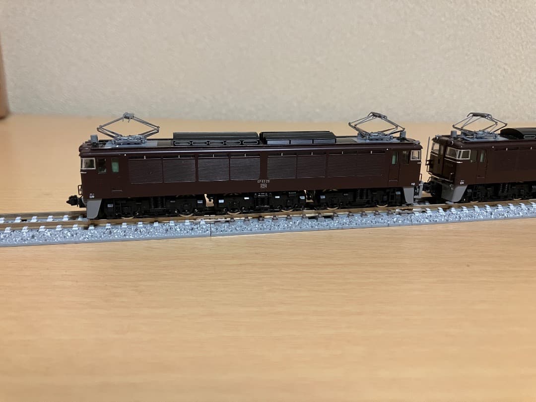 TOMIX 98922 EF63形電気機関車 24・25号機、茶色セット