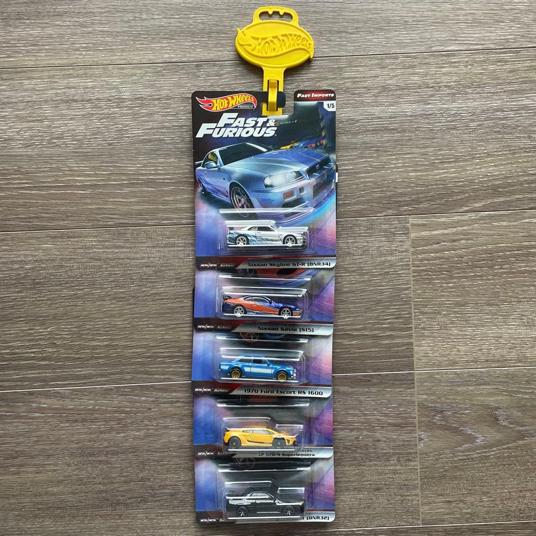 Hot Wheels Fast & Furious ミニカーセット
