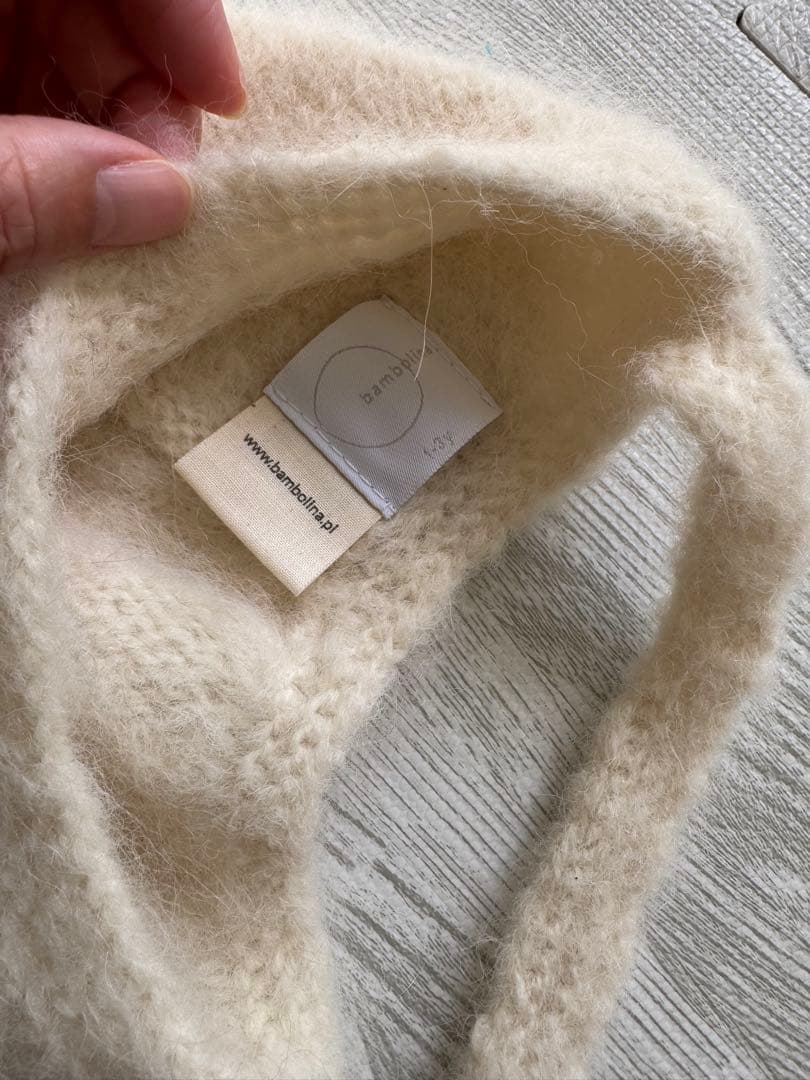 美品　バンボリーナ　bambolina ボンネット　クラシック　ホワイト