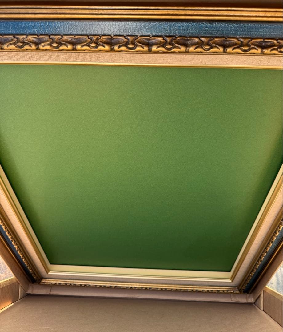 金青油彩額縁 F15