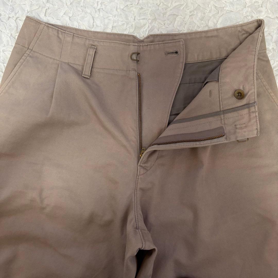 kolor カラー チノ パッカリング ブサイクパンツ