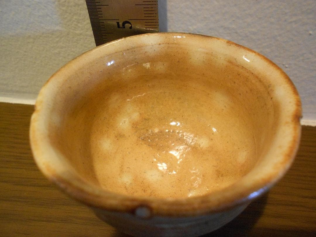 桜花形１３代　十三代　田原　陶兵衛　ぐい吞み　共箱　共布　栞　本人造　萩焼